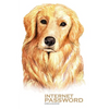 Internet Password Organizer: Golden Retriever Dog (Password Log Book) - Paperback