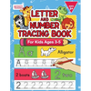 Letter And Number Tracing Book For Kids Ages 3-5: A Fun Practice Workbook To Learn The Alphabet And Numbers From 0 To 30 For Preschoolers And Kinderga - Paperback