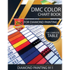 DMC Color Chart Book for Diamond Painting: The Complete Table: 2019 DMC Color Card - Paperback