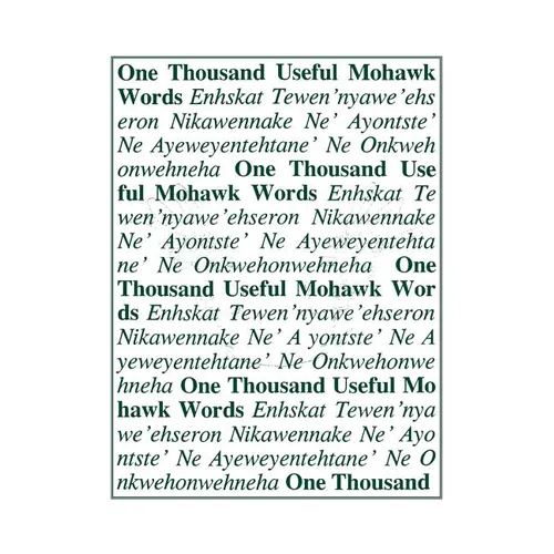 One Thousand Useful Mohawk Words - Paperback
