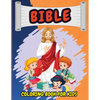 Bible Coloring Book For Kids: Christian Coloring Book for Children with Biblical Illustrations - Paperback