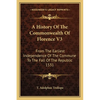 A History Of The Commonwealth Of Florence V3: From The Earliest Independence Of The Commune To The Fall Of The Republic 1531 - Paperback