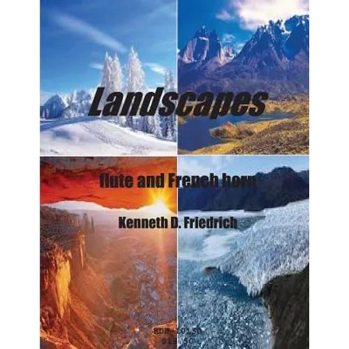 Landscapes - flute and horn duet - Paperback