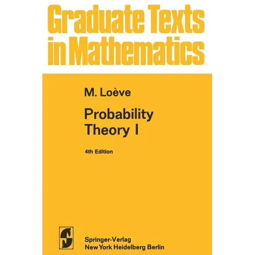 Probability Theory I - Paperback