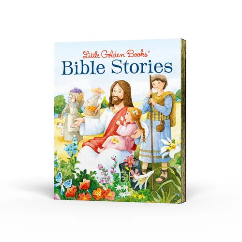 Little Golden Books Bible Stories Boxed Set: The Story of Jesus; Bible Stories of Boys and Girls; The Story of Easter; David and Goliath; Miracles of - Hardcover