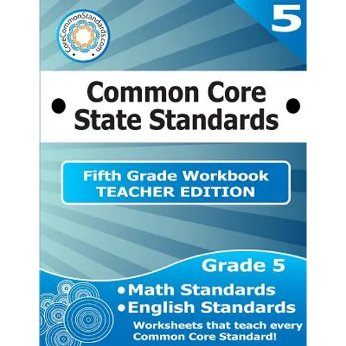 Fifth Grade Common Core Workbook - Teacher Edition - Paperback