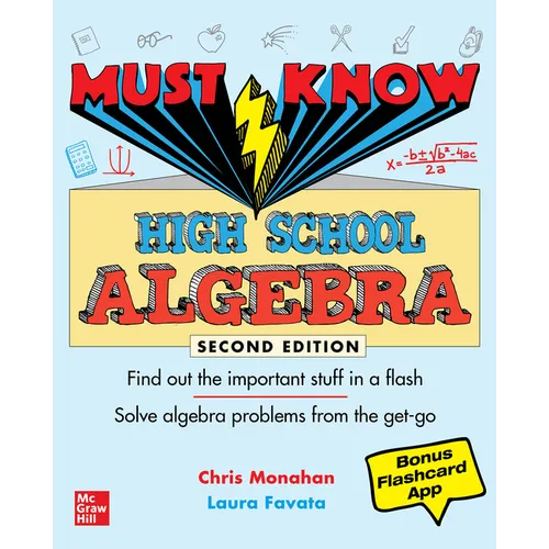 Must Know High School Algebra, Second Edition - Paperback