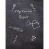 Favorite Recipes, Recipe Book to Write in, 115 Pages, (8.5"x11") - Paperback