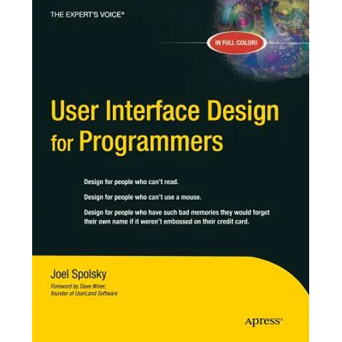 User Interface Design for Programmers - Paperback