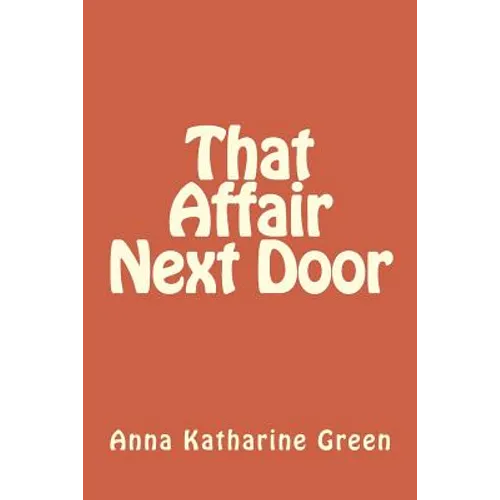 That Affair Next Door - Paperback