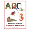 Animal ABC Book in English and Danish - Paperback