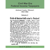 Civil War Era Federal Income Taxpayers: Jackson County, Missouri, 1862-1866: Volume 2 - Paperback