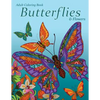 Adult Coloring Book: Butterflies & Flowers - Paperback