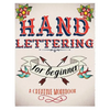 Hand Lettering For Beginer, A Creative Workbook: Create and Develop Your Own Style,8.5 x 11 inch,160 Page - Paperback