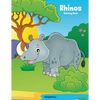 Rhinos Coloring Book 1 - Paperback