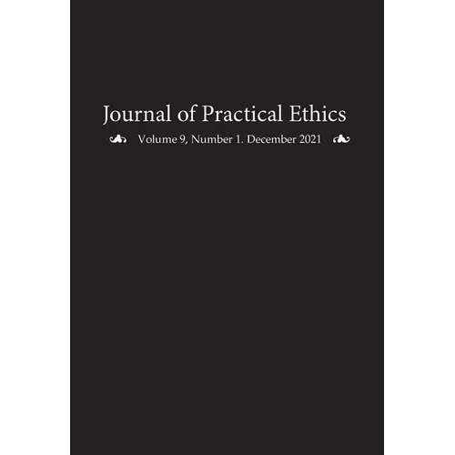 Journal of Practical Ethics, Vol. 9, No. 1 - Paperback