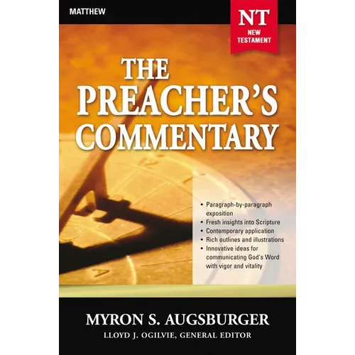 The Preacher's Commentary - Vol. 24: Matthew: 24 - Paperback