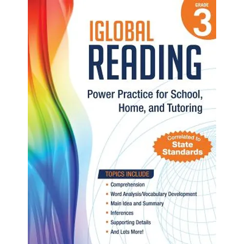 iGlobal Reading, Grade 3: Power Practice for School, Home, and Tutoring - Paperback