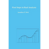 First Steps in Real Analysis - Paperback