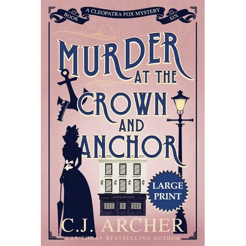 Murder at the Crown and Anchor: Large Print - Paperback