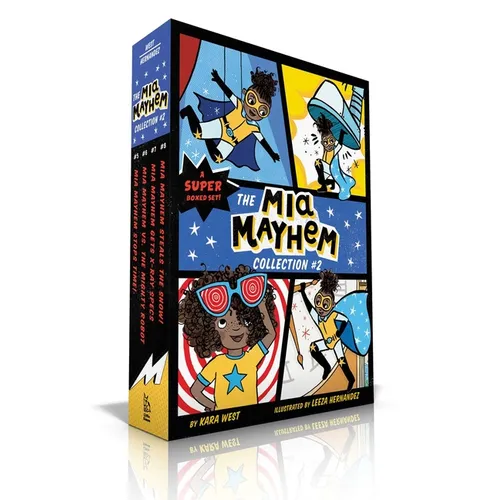 The MIA Mayhem Collection #2 (Boxed Set): MIA Mayhem Stops Time!; MIA Mayhem vs. the Mighty Robot; MIA Mayhem Gets X-Ray Specs; MIA Mayhem Steals the - Paperback