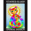 Stained Glass Adult Coloring Book - Animal Desing: Stress Relieving Design for Adult Relaxation - Paperback