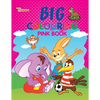 Big Colouring Pink Book for 5 to 9 years Old Kids Fun Activity and Colouring Book for Children - Paperback