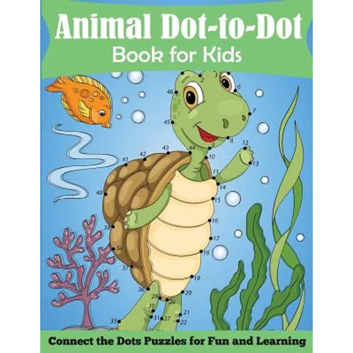 Animal Dot-to-Dot Book for Kids - Paperback