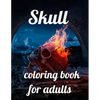 Skull coloring book for adults: A Coloring Book of 35 Unique skull Coe Stress relief Book Designs Paperback - Paperback