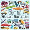 Count the Cars, Planes, Trucks & Trains!: A Fun Puzzle Activity Book for 2-5 Year Olds - Paperback