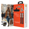 HyperGear 2-in-1 Universal Crossbody Phone Strap and Charging Cable