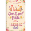 The A to Z Devotional Bible for Courageous Girls: New Life Version - Hardcover