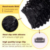 Deep Wave Clip Ins Human Hair Extensions