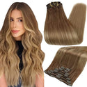 Double Weft Hair Extensions Human Hair for Woman