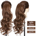 Synthetic Long Wavy Fake Ponytail Extension