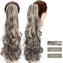 Synthetic Long Wavy Fake Ponytail Extension