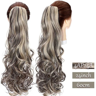 Buy 4ap24a1 Synthetic Long Wavy Fake Ponytail Extension