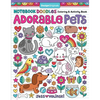 Notebook Doodles Adorable Pets: Coloring & Activity Book - Paperback