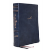 Nkjv, MacArthur Study Bible, 2nd Edition, Leathersoft, Blue, Comfort Print: Unleashing God's Truth One Verse at a Time - Imitation Leather