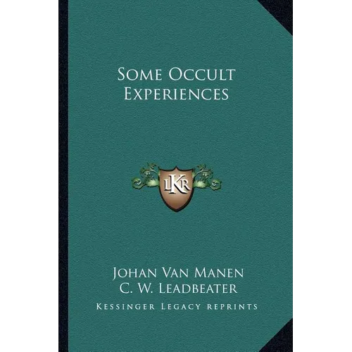 Some Occult Experiences - Paperback