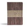 CSB Essential Teen Study Bible, Weathered Gray Cork Leathertouch - Imitation Leather
