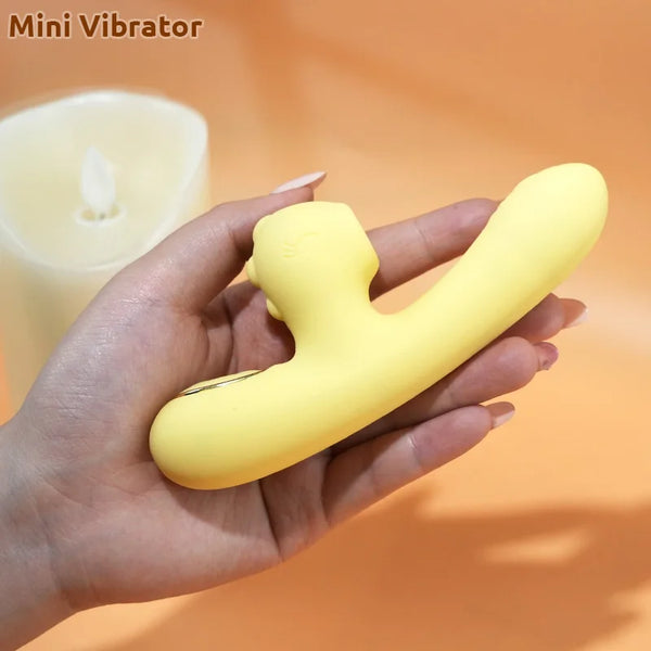Rabbit Vibrator Clitoral Sucking Stimulation G Spot Vibrator