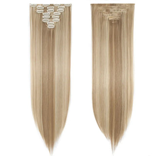 Long Straight Clip in on Hair Extensions
