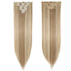 Long Straight Clip in on Hair Extensions