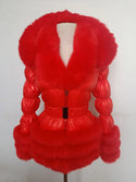 ZADORIN Fashion Faux Fur Coat