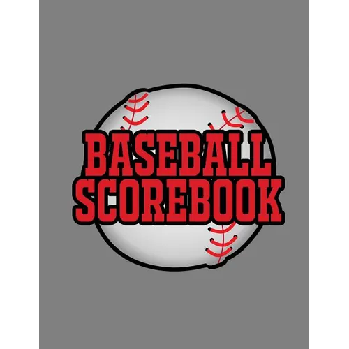 Baseball Scorebook: 100 Scoring Sheets For Baseball and Softball Games, Glover's Scorebooks, Large (8.5X 11) - Paperback