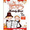Thanksgiving Activity Book For Kids - Paperback