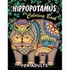 Hippopotamus Coloring book: Hippo Unique Coloring Book Easy, Fun, Beautiful Coloring Pages for Adults and Grown-up - Paperback