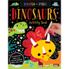 Scratch and Sparkle Dinosaurs Activity Book - Paperback