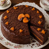 Andy Anand Sugar Free Sachertorte – Classic Austrian Chocolate Apricot Cake 2.8 lb | Keto &amp; Diabetic Friendly | No Sugar Added | No Preservatives | Gourmet Birthday Gift